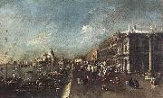 View of the Molo towards the Santa Maria della Salute rg
